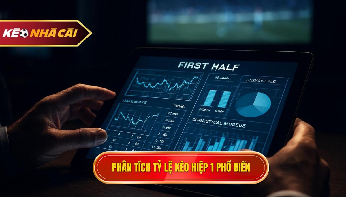 Phân tích các tỷ lệ kèo tài xỉu hiệp 1 phổ biến nhất