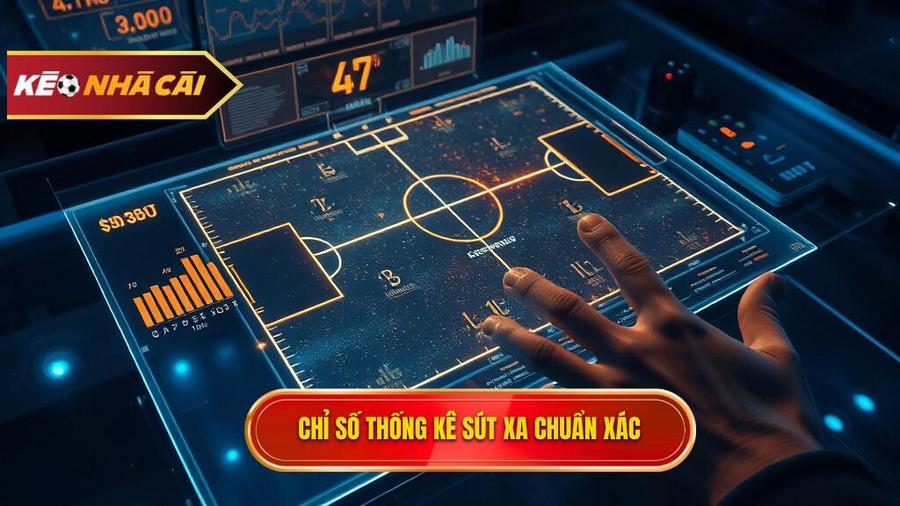 Các chỉ số cần quan tâm khi áp dụng mẹo chọn kèo dựa trên thống kê sút xa