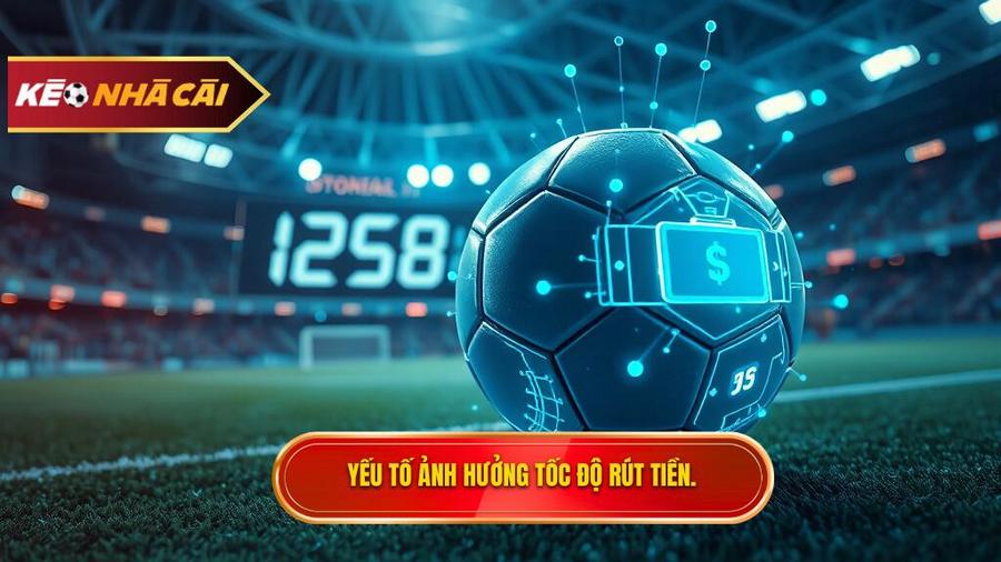Các yếu tố ảnh hưởng đến tốc độ rút tiền khi chơi kèo bóng đá