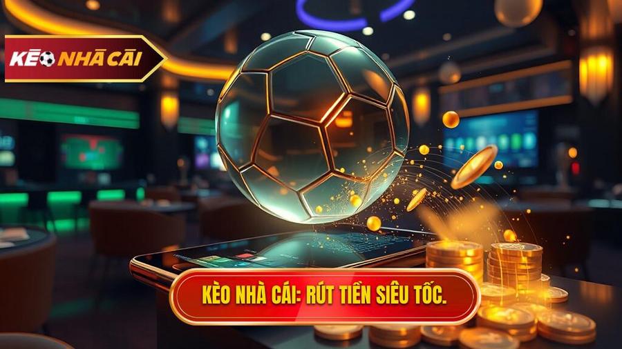 kèo bóng đá rút tiền nhanh